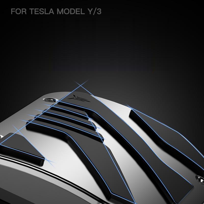 Metal Accelerator and Brake Pedals for Model Y/3