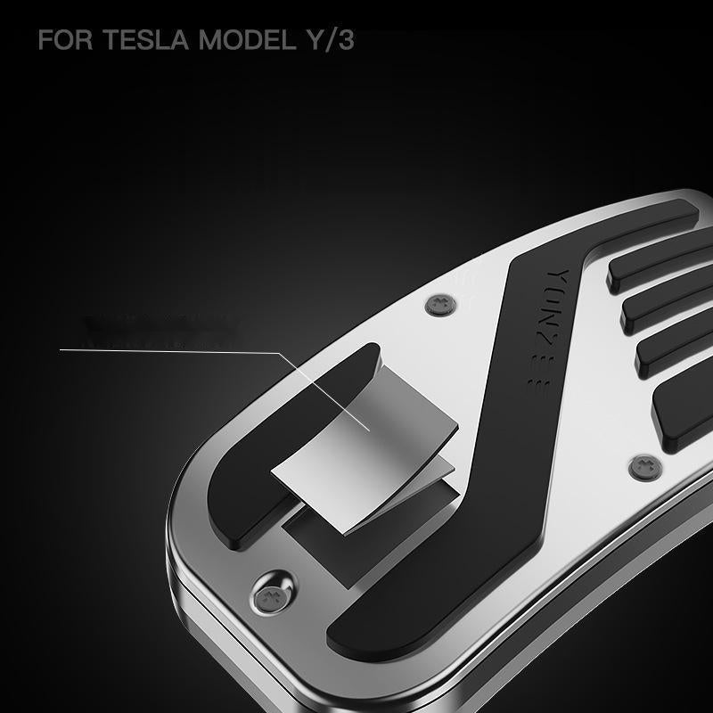 Metal Accelerator and Brake Pedals for Model Y/3