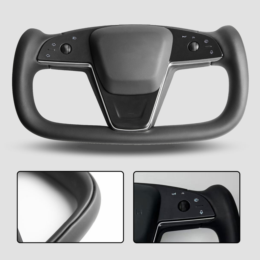 CUTIM New Plaid Steering Wheel for Tesla Model 3 / Y