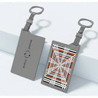 Plaid Silicone Key Card Holder for Tesla 3/Y/X/S