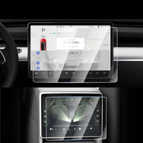 Tesla Front & Rear Clear Screen Protectors Series