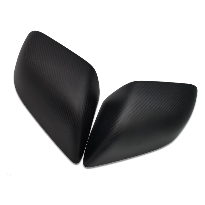 Side Mirror Cover OEM Style for Tesla Model X / S – Dry Carbon Fiber Exterior Mods
