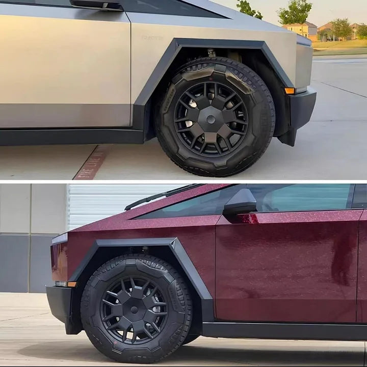 Precision Center Hub Caps for 20" Cyber Wheels – Tesla Cybertruck