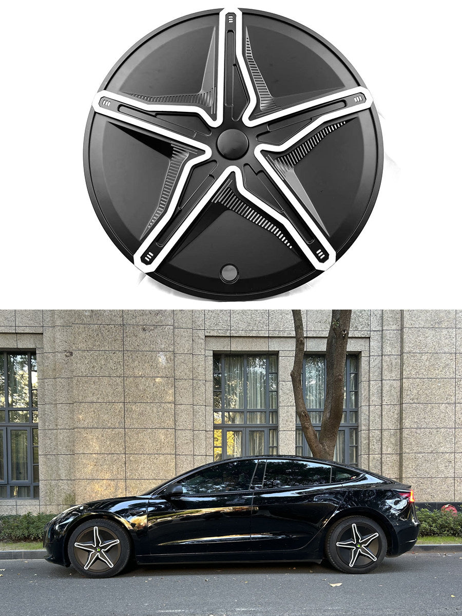 CUTIM Pai Dahai Star Wheel Hub Cap for Model 3/Y