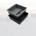 Center Armrest Storage Box Double-Layered Organizer for Tesla Model 3 Highland & New Model Y
