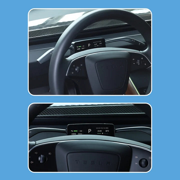 Gear Shift Stalks Heads Up Display for Tesla Model 3 Highland & Model Y Juniper