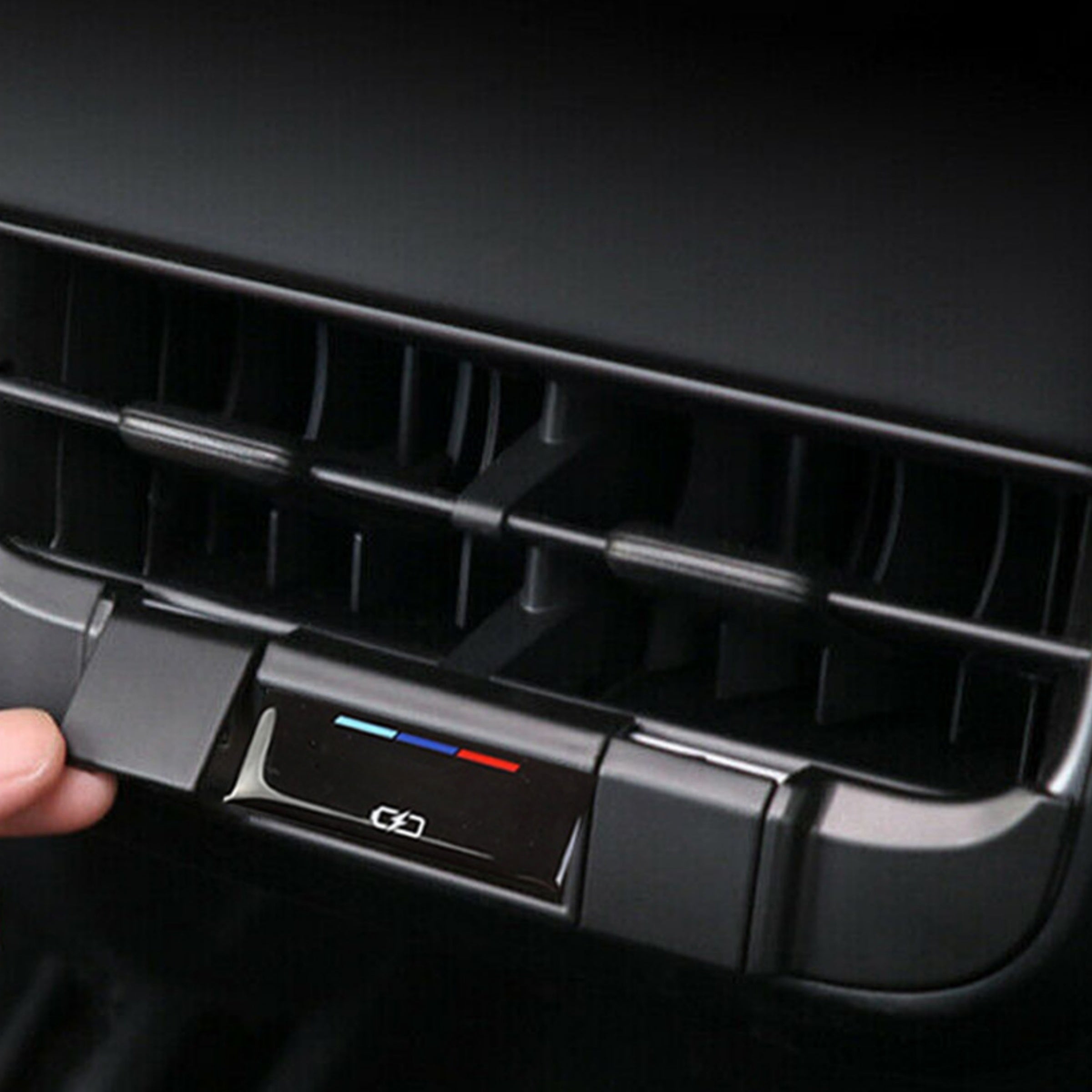 Rear USB Charging Protection Cover for Tesla