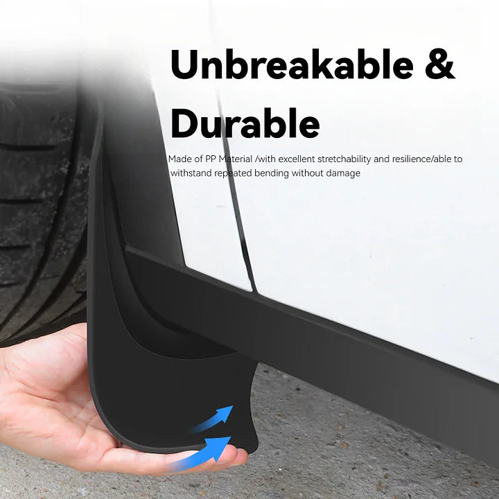 Tesla Mud Flaps Splash Guards 4PCS for Model 3/Y