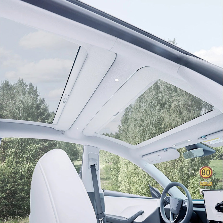 CUTIM Retractable Sun Shade for Model Y Juniper