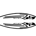 CUTIM Full Exterior Chrome Delete Vinyl Wrap Kit for Tesla Model 3