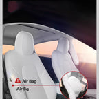 CUTIM Seat Covers for Only Front Seats/Rear Seats for Tesla Model 3 & Model Y