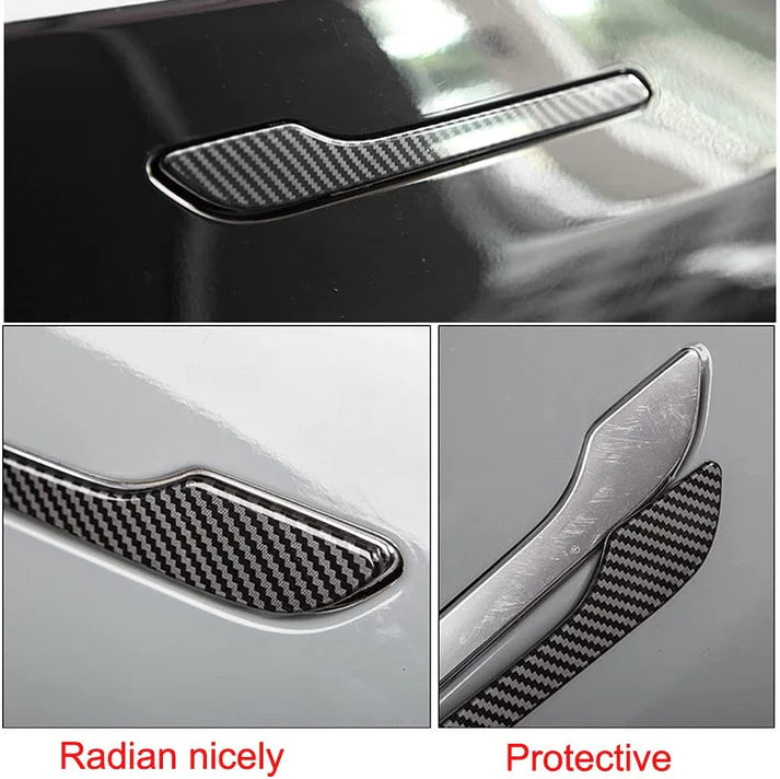 Dry ABS Door Handle Cover Wrap Kit for Tesla Model 3 / Y (4PCS)