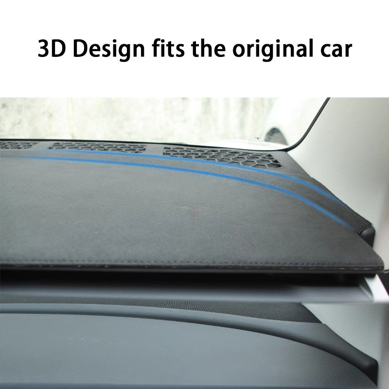 CUTIM Center Console Sun Protection Mat for Tesla Model 3 & Model Y