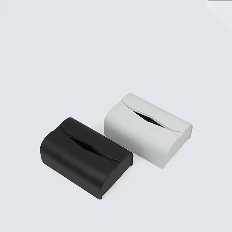 CUTIM Tissue Holder Silicone Tissue Box Cover for Tesla Model 3/Y/S/X