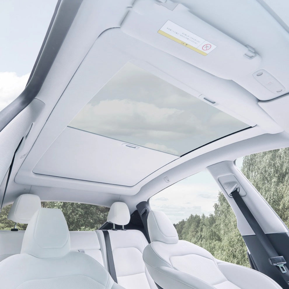 CUTIM Retractable Sun Shade for Model Y Juniper