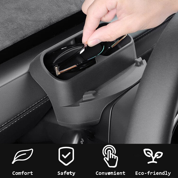 Tesla Model Y Juniper Side Organizer for Phone & Sunglasses