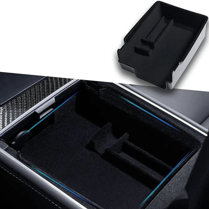 Armrest Organizer Console Tray for Tesla Model 3 / Model Y