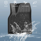 TPE + Carpet Double Layer Floor Mats for Tesla Model Y Juniper