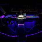 CUTIM Ultra-Sleek Tesla Model 3 & Y Ambient Lighting Kit: Dashboard & Center Console RGB Strip | CUTIM