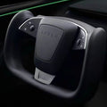 Alcantara Heated Yoke Steering Wheel for Model 3 Highland & Model Y Juniper