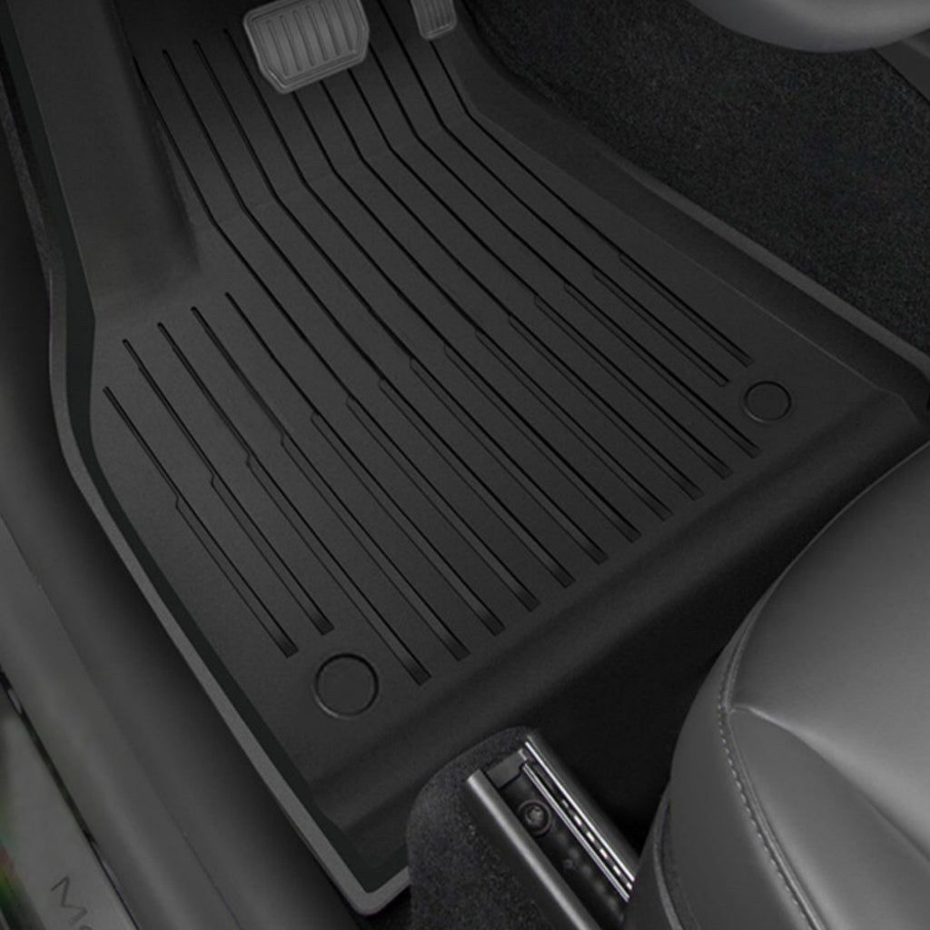 Tesla Model Y Juniper All-Weather Floor Mats – 3D TPE Interior Protection