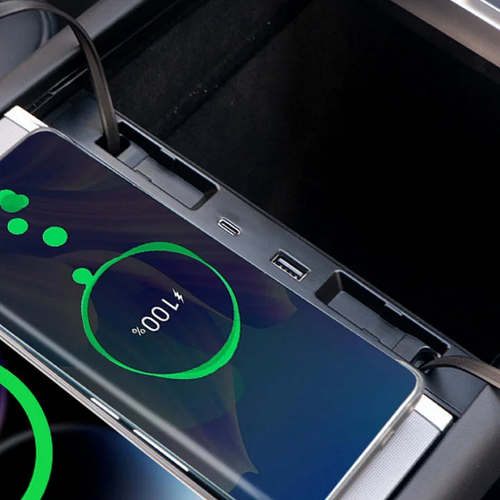 CUTIM USB Hub Docking Station for Tesla Model Y Juniper & Model 3 Highland