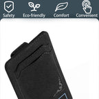 CUTIM Multi-Functional Leather Glasses Holder Clip for Tesla Model Y/3/S/X