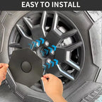 Precision Center Hub Caps for 20" Cyber Wheels – Tesla Cybertruck