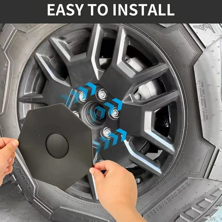 Precision Center Hub Caps for 20" Cyber Wheels – Tesla Cybertruck