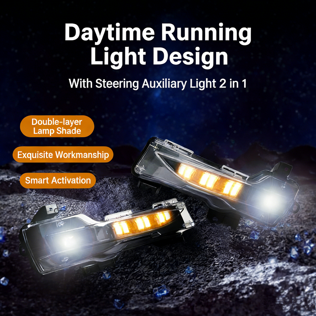 CUTIM Cornering assist lights and front fog lamps for Tesla Model 3/Y