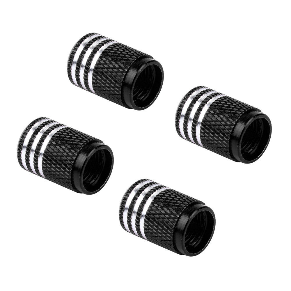 CUTIM Colourful Aluminium Alloy Tyre Valve Caps for Tesla