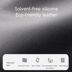 CUTIM Lattice Leather Seat Back Protector for Tesla Model 3 & Model Y