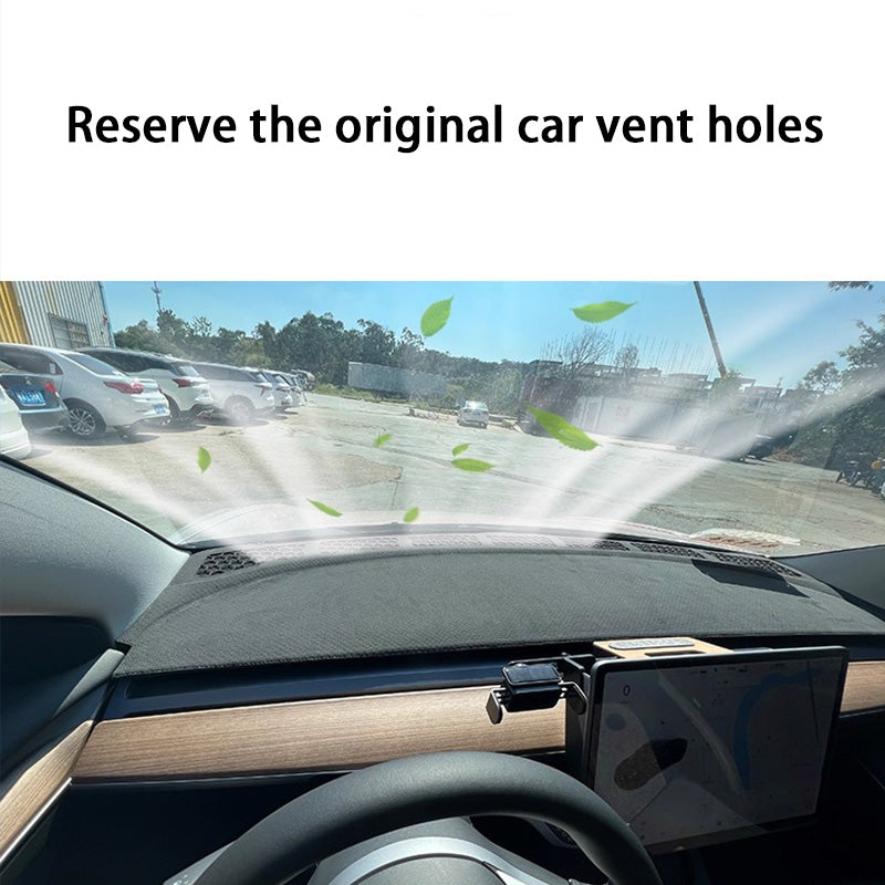 CUTIM Center Console Sun Protection Mat for Tesla Model 3 & Model Y