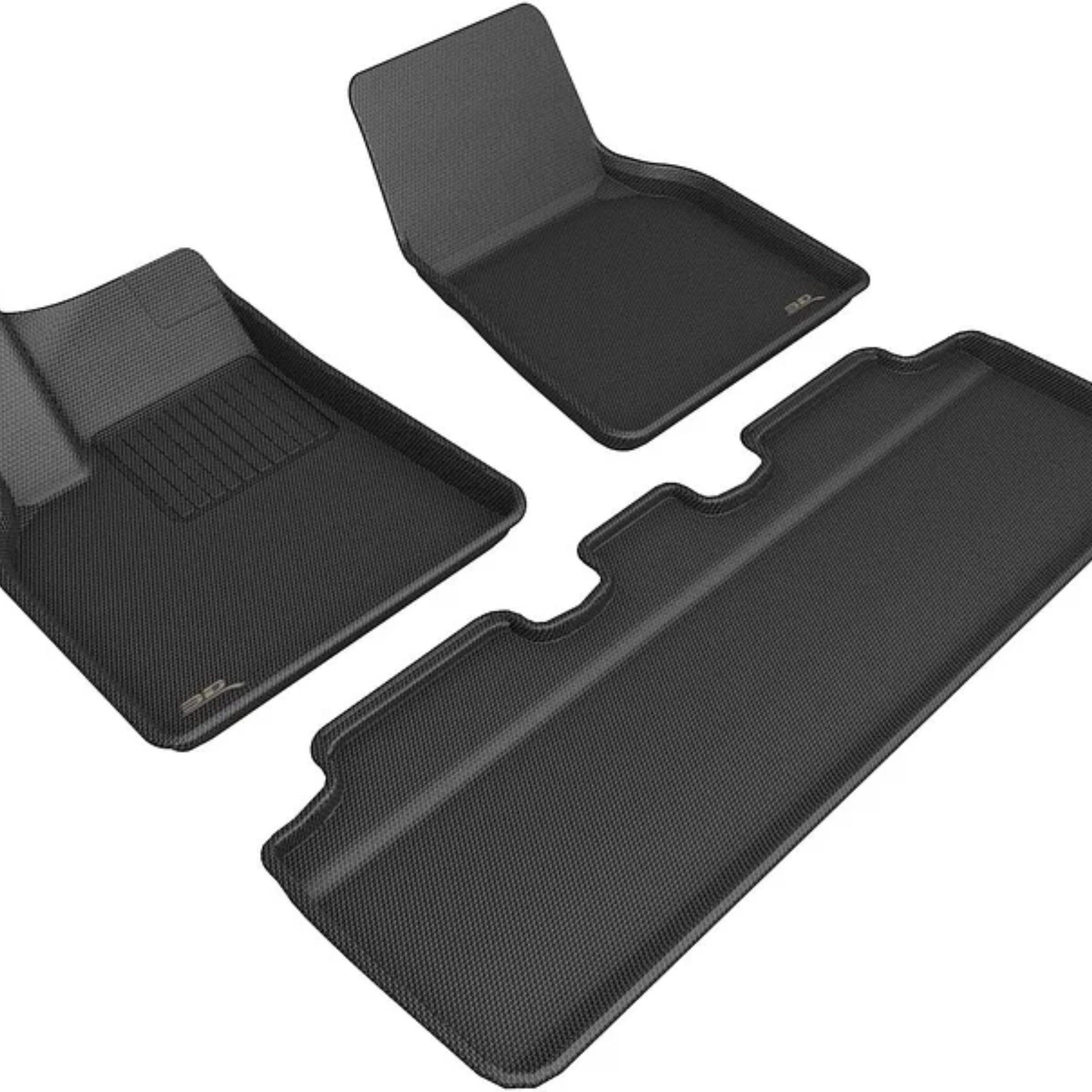 Tesla Model Y 3D All-Weather Floor Mats – Full Coverage (LHD)