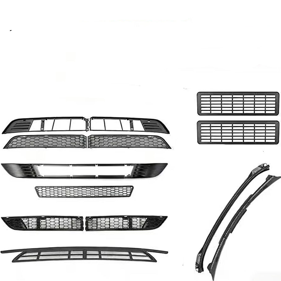 CUTIM All-in-One Protection Suite: Split Insect Net & Water Barrier for Tesla Model 3/Y