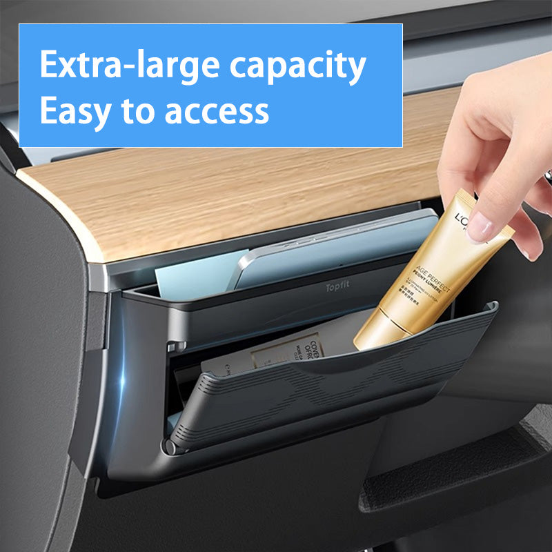 CUTIM Driver Mini Glove Box for Tesla Model 3 & Model Y