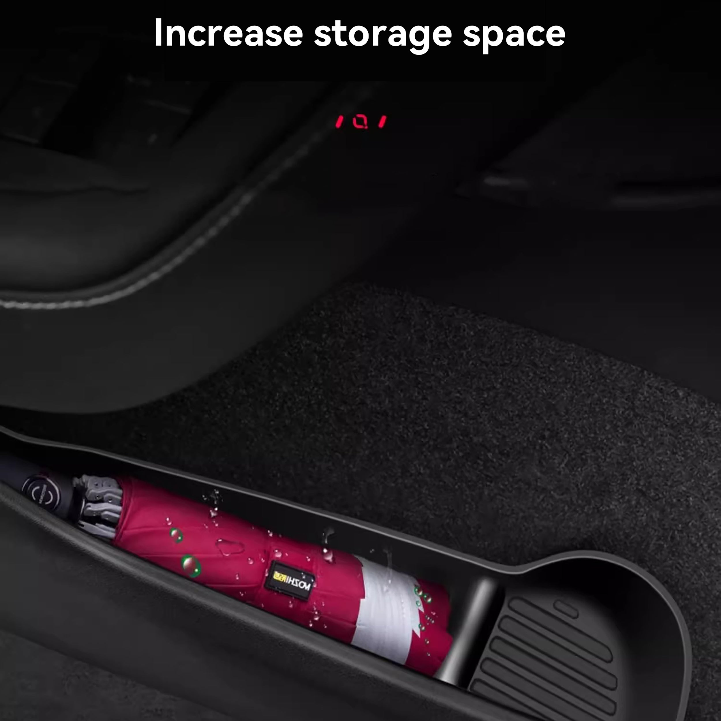 CUTIM Side Door Storage Organizer Tray for Tesla Model Y