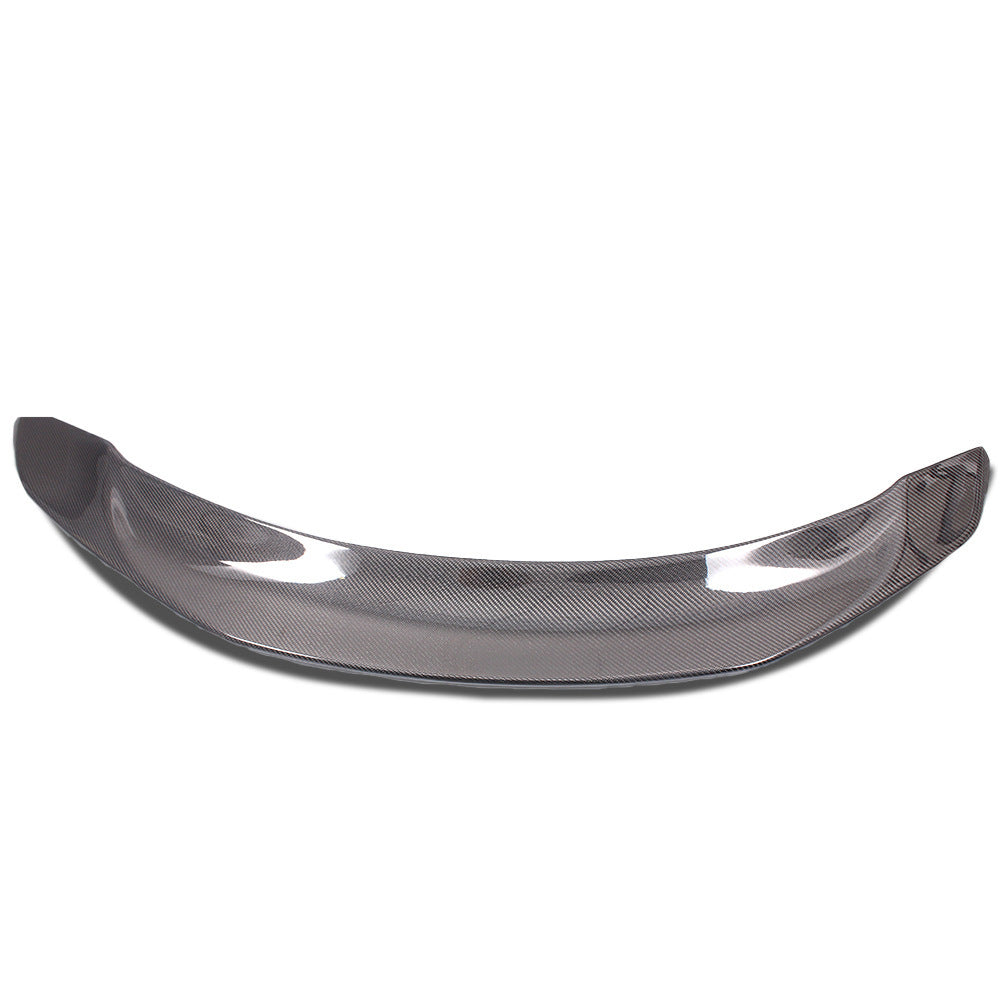 Tesla V-Style Carbon Fiber Rear Spoiler - Drill-Free Car Modification Aerodynamic Wing