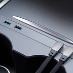 CUTIM Multi-Port Center Console USB & Type-C Expansion Hub for Tesla Model 3 & Y | CUTIM