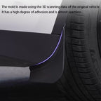 CUTIM Front Rear Fender Mud Splash Guard for Tesla Model Y