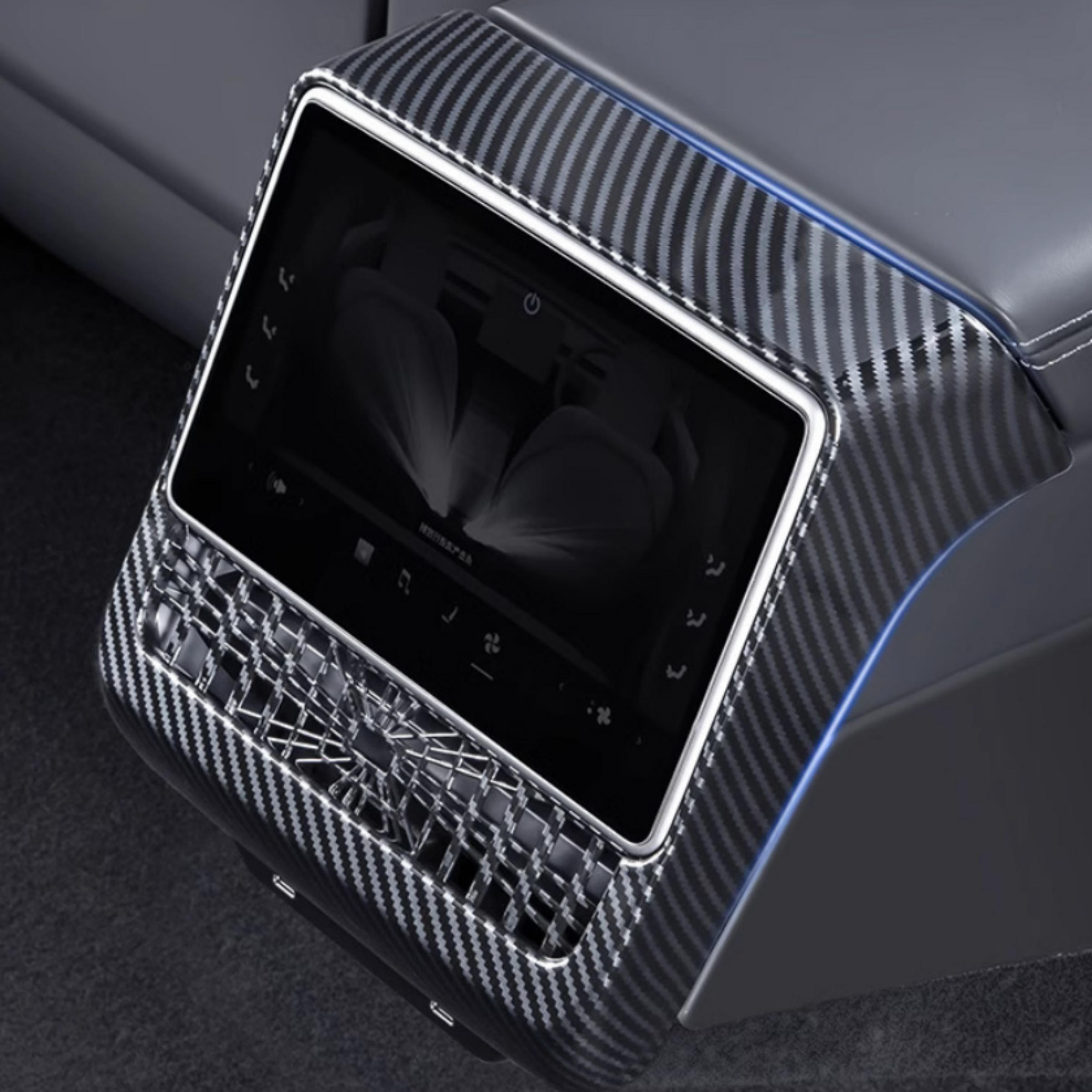 CUTIM Rear Air Vent Screen Protector Frame Compatible with Model 3 Highland & Model Y Juniper