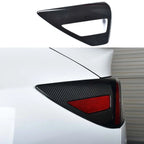 Carbon fiber charging port cover installed on Tesla Model 3 Highland