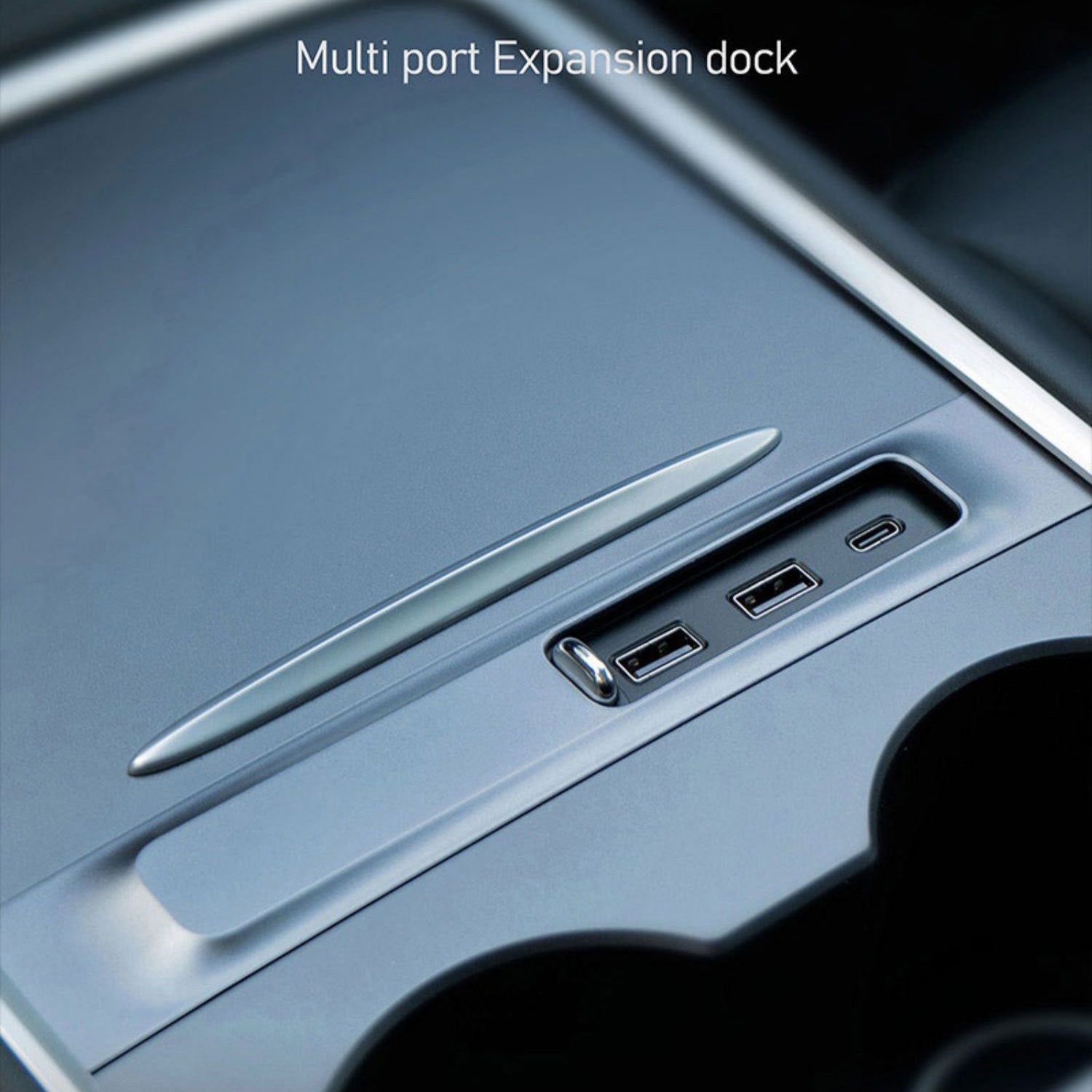 CUTIM Center Console USB HUB Adapter for Model 3 Model Y
