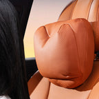 Dual-Layer Pressure Relief Headrest for Tesla Model 3/Y/S/X