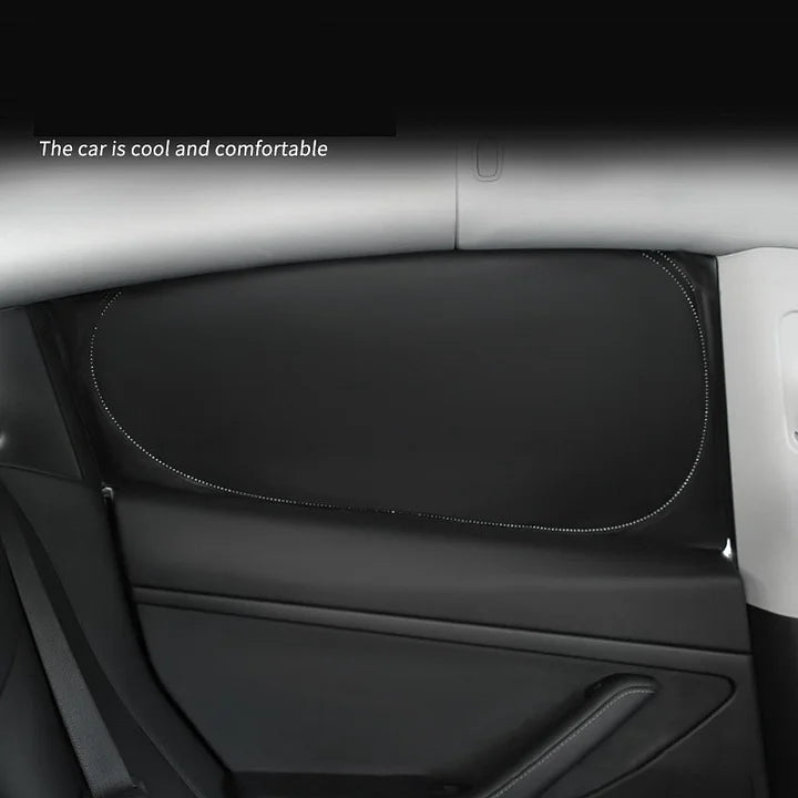 CUTIM Full 8-Piece Total Privacy Side Window Sunshade Set for Tesla Model Y | CUTIM