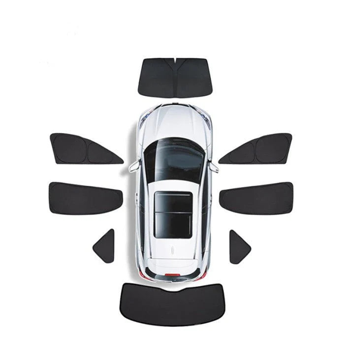 CUTIM Full 8-Piece Total Privacy Side Window Sunshade Set for Tesla Model Y | CUTIM