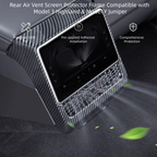 CUTIM Rear Air Vent Screen Protector Frame Compatible with Model 3 Highland & Model Y Juniper
