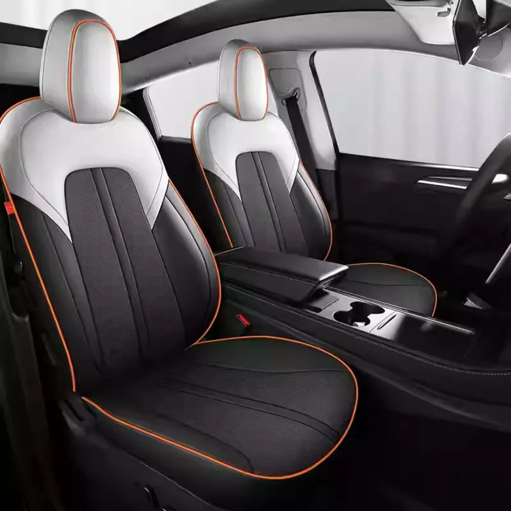 CUTIM Leather Seat Covers for Tesla Model Y