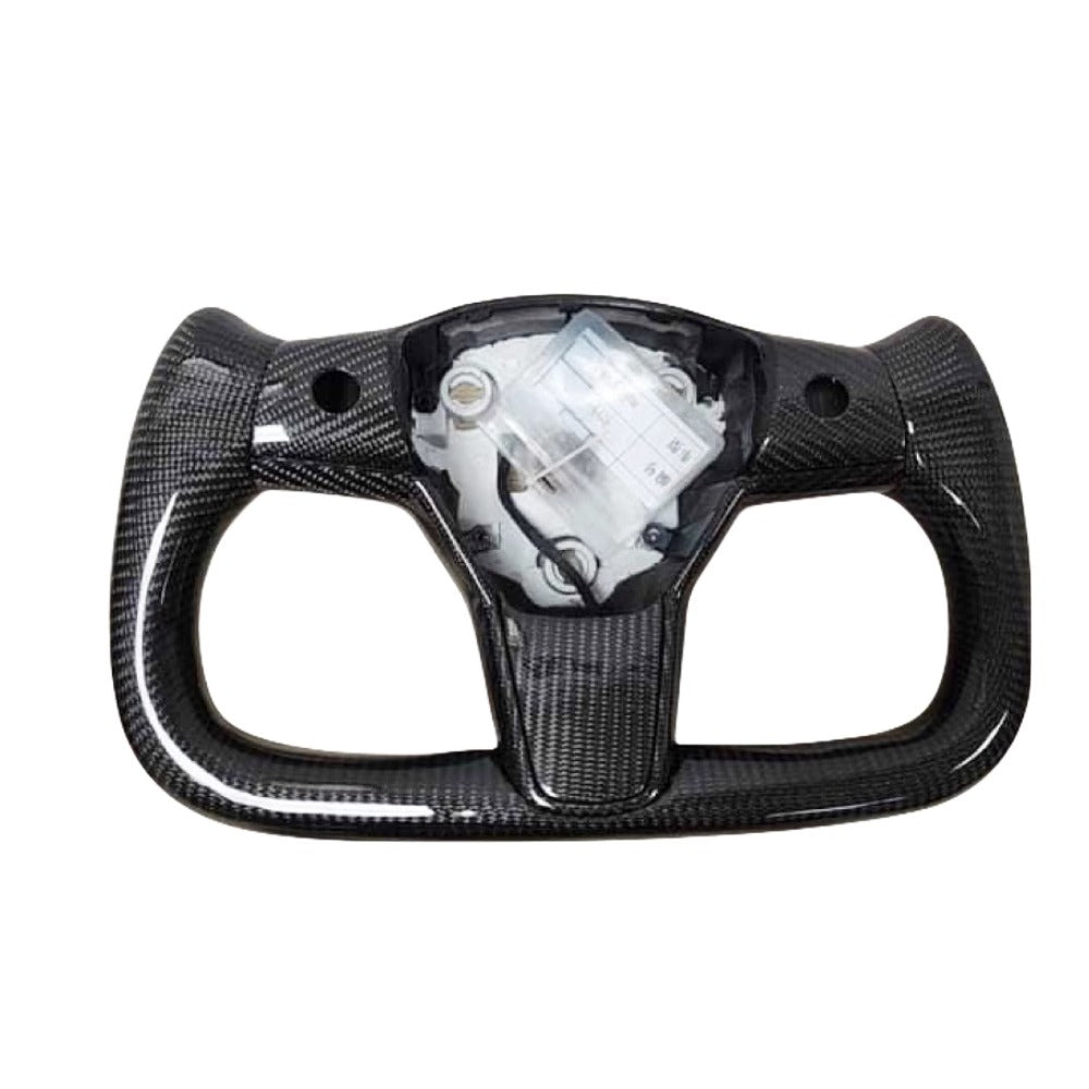 Yoke Full Carbon Fiber Steering Wheel for Tesla Model 3 / Y