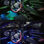 CUTIM Ultra-Sleek Tesla Model 3 & Y Ambient Lighting Kit: Dashboard & Center Console RGB Strip | CUTIM